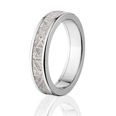 Meteorite Ring Gibeon Wedding Bands Authentic Gibeon Meteorite Wedding Band