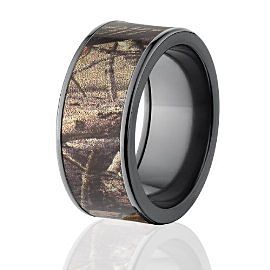 RealTree AP Camo Rings, Men's Camouflage Wedding Rings