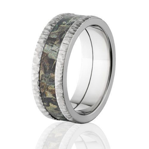 Realtree Timber Pattern Camo Rings, Premium Tree Bark Edges, USA Made