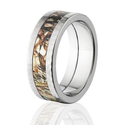 Mossy Oak Bands, Mens Camo Wedding Rings, Duck Blind Camo Rings