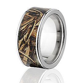 Camo Rings: Official RealTree Max 5 Titanium Ring