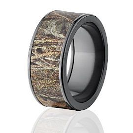 RealTree Rings, Camouflage Wedding Bands, RealTree Max 4 Camo Bands