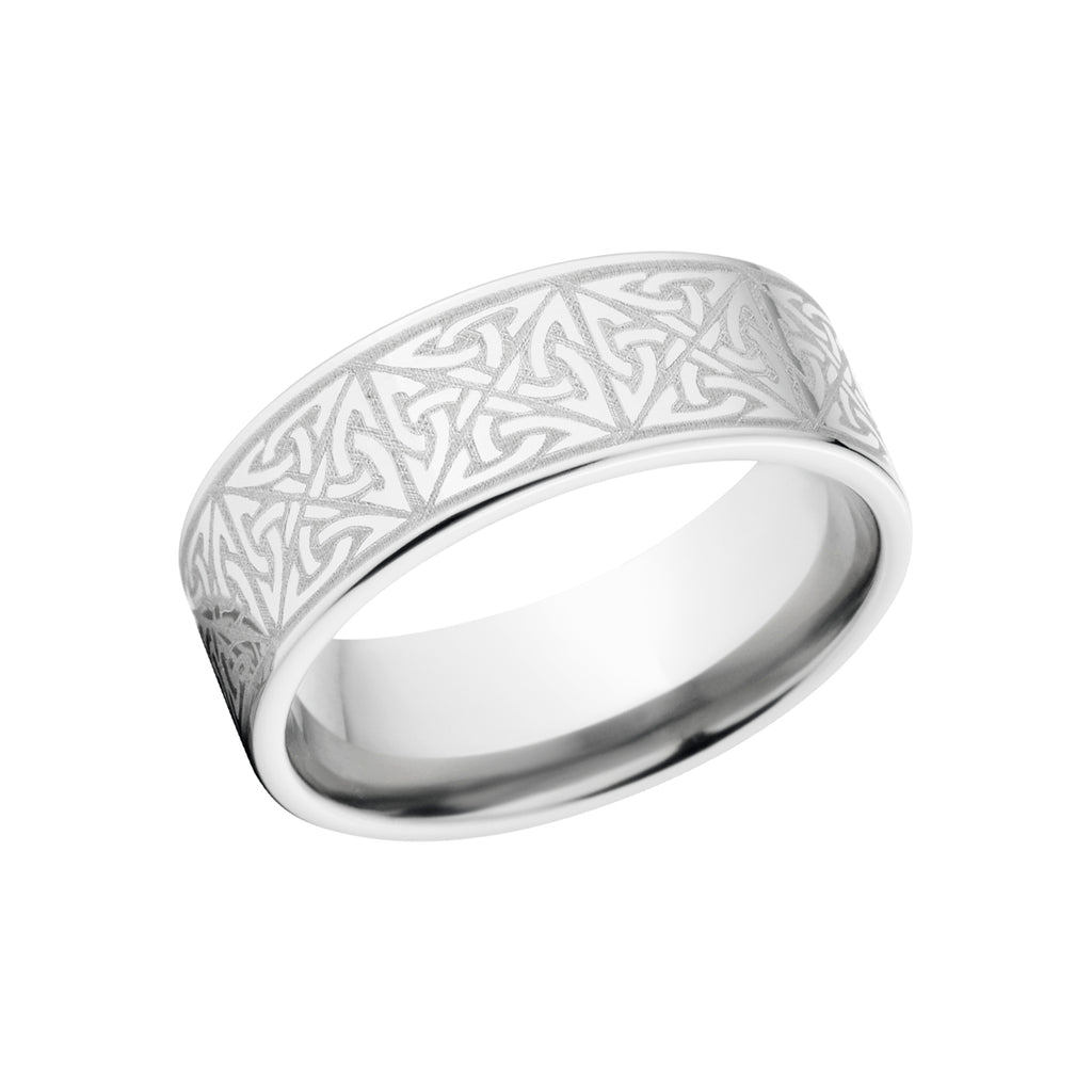 Cobalt Wedding Ring: Custom Celtic Wedding Ring