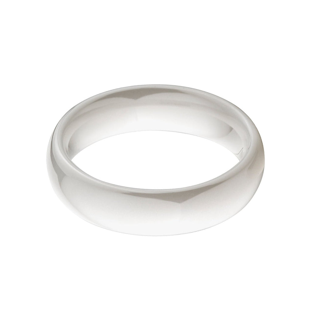 White Ceramic Rings for Women - Women's Ceramic Wedding Rings