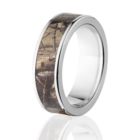 RealTree AP Camo Rings, Men's Camo Wedding Bands