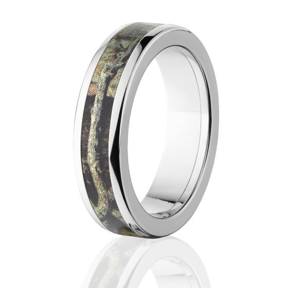 6 MM Break Up Infinity Camo Rings, Break Up Infinity Camo Bands