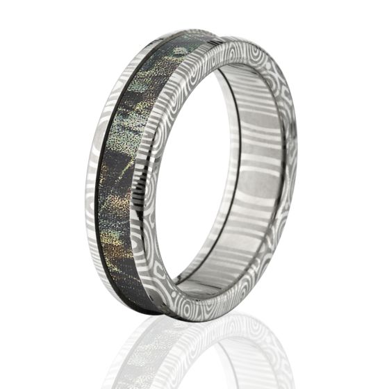 RealTree Camo Rings,Timber Camo Bands, Damascu, 6mm