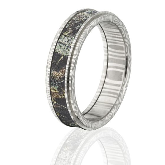 RealTree Timber Camo Rings, Damascus Timber Camo Band