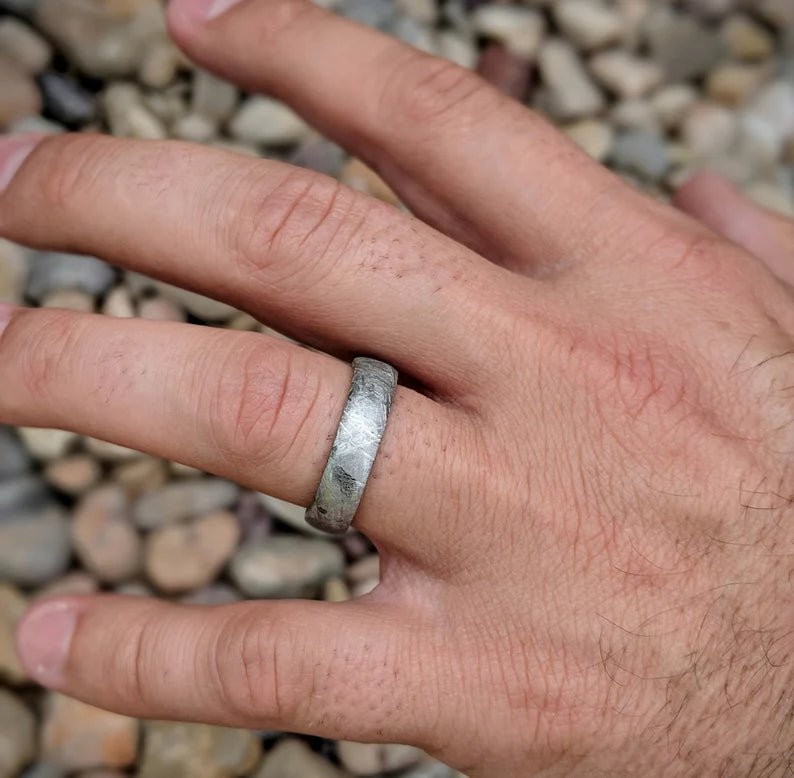 Gibeon meteorite ring hotsell