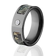 Diamond Timber Camo Rings, Diamond Camouflage Rings