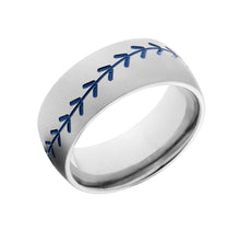 Men's Baseball Ring - Titanium Wedding Band