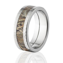 Premium Hammer Finish Realtree Max 4 Camo Rings, Camo Bands