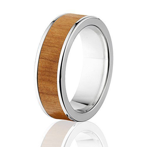 Olive Wood Rings, Exotic HardWood Wedding Band