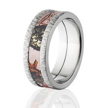 Ladies Pink Camo Rings, Mossy Oak Pink Camo Ring