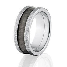 8mm carbon fiber Ring w/ Treebark Finish, USA made: Carbon Fiber Ring