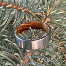 Titanium Rings Custom Whiskey Barrel Rings Mens Ring Unique Wedding Bands