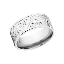 Men's Celtic Wedding Rings: 10mm Cobalt Celtic Ring