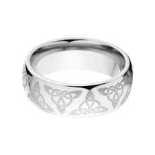Celtic Wedding Rings: Mens Cobalt Ring