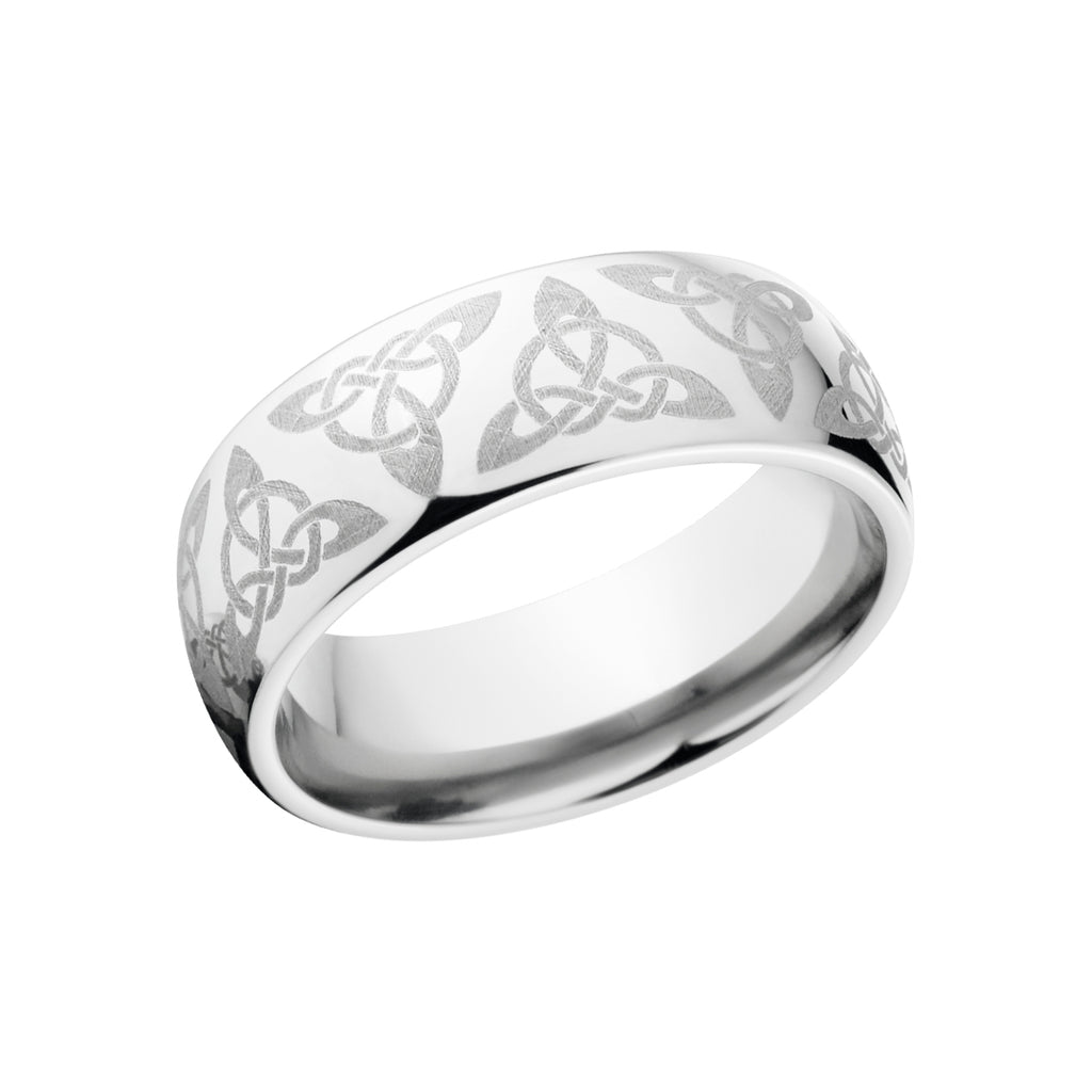 Celtic Wedding Rings: Mens Cobalt Ring