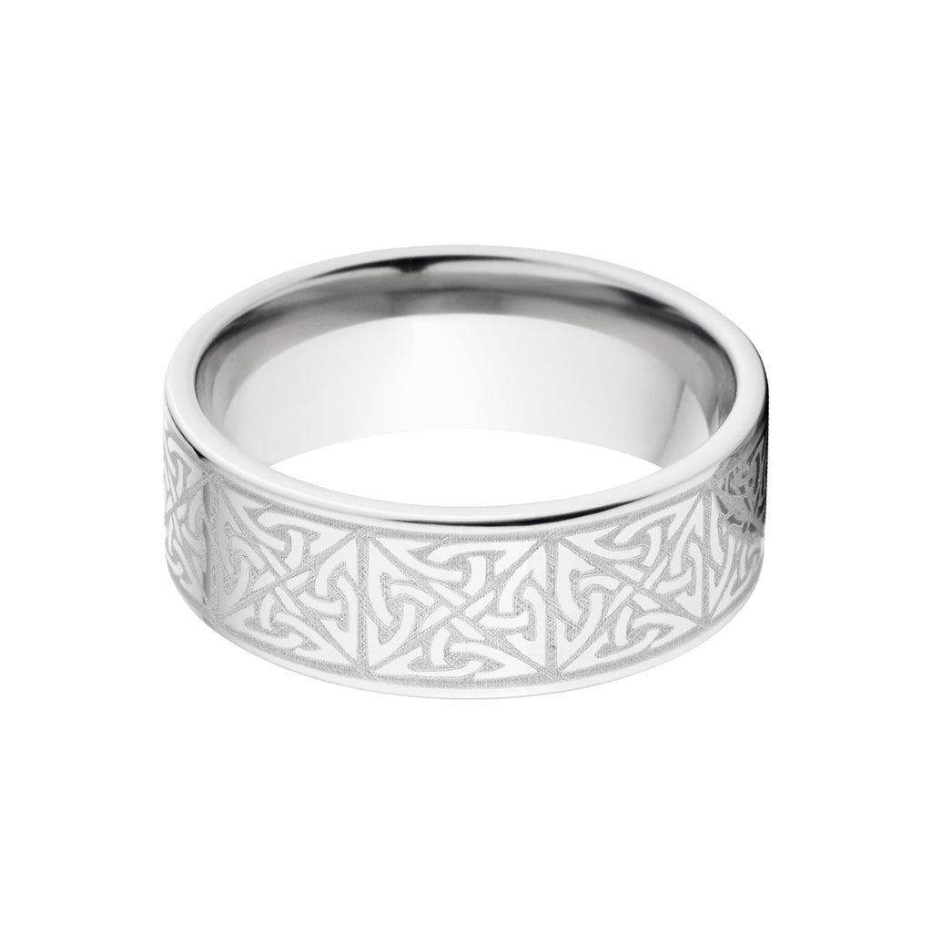 Cobalt Wedding Ring: Custom Celtic Wedding Ring