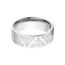 Custom Celtic Rings: Cobalt Mens Rings