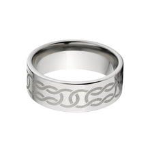 USA Made Celtic Wedding Rings: Celtic Titanium Ring