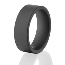 Men's Matte Black Ring - Ceramic Wedding Bands