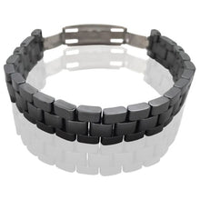 Black Ceramic Bracelet - 14mm Wide