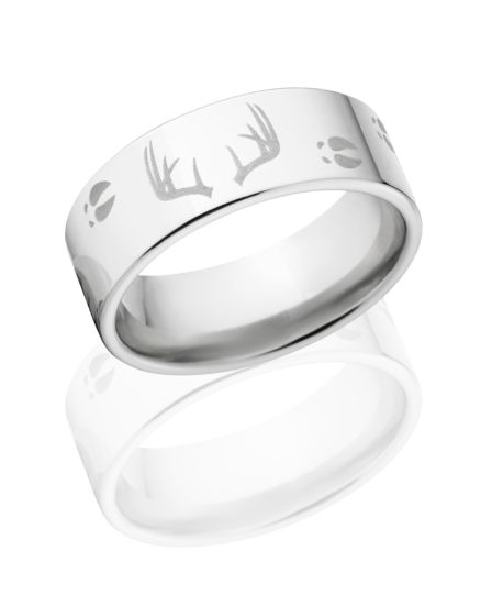 Lasered Deer Rack & Track Rings w/ Comfort Fit
