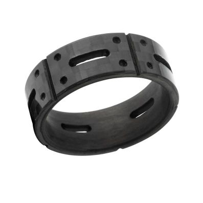 8mm wide Carbon Fiber, Custom Ring Matrix Design:8F-ACFMatrix