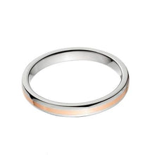 New 3mm Titanium Ring With Copper Inlay, Aerospace Titanium Ring, Copper  Wedding Band,Copper Inlay Ring Wedding Ring : 3HR11G-COPPER