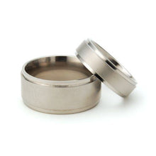 Matching Wedding Rings, Titanium Couple's Ring Set