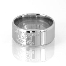 10mm Titanium Duck Band with Infinity Hooks - Men's Wedding Rings