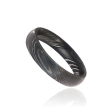 Damascus Steel Rings Premium Damascus Wedding Ring 5mm Comfort Fit American Made