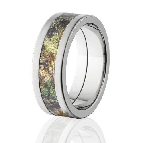 Premium Mossy Oak Camo Rings, Camouflage Bands, USA Made Camo Ring