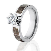 Mossy Oak Bottomland Engagement Rings, CZ Camo Rings
