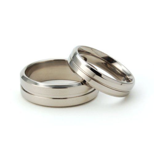 Titanium Ring Sets Promise Ring Sets, His & Her Rings