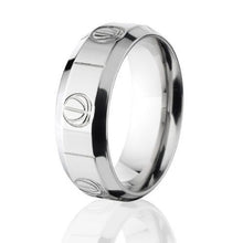 Titanium Basketball Ring, NBA Rings, Basketball Ring Jewelry, Custom