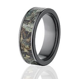 RealTree Camouflage Wedding Bands, RealTree Timber Camo Rings