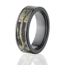 Licensed Mossy Oak Rings, Break Up Infinity Camo Wedding Ring