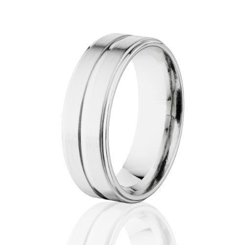 7mm Cobalt Wedding Rings: Unisex Cobalt Band