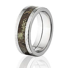 Official RealTree Max 1 Camo Bands, Titanium Camouflage Ring