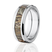 RealTree Max 4 Camouflage Titanium Rings, Camo Band, Camo Wedding Ring