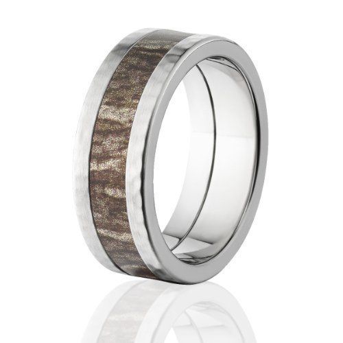 Camo Rings, Mossy Oak Camouflage Wedding Rings, Bottomland Bands