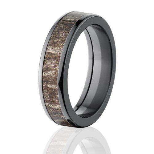 Bottomland Camo Mossy Oak Rings, Camouflage Wedding Bands & Rings