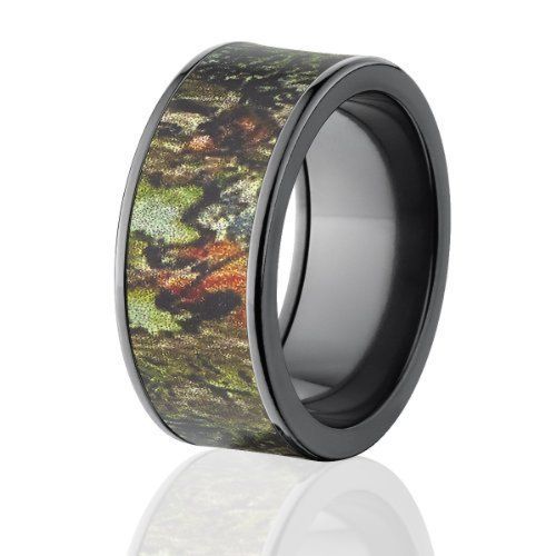 Mossy Oak Rings Camo Wedding Rings, Obsession Camo Bands, Free Sizing