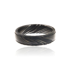 American Made Damascus Steel Rings Available In Sizes 4-17 Whole, Half & Quarter
