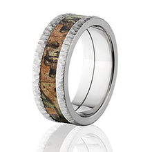 RealTree Xtra Green Camo Rings, Camouflage Wedding Bands, Comfort Fit