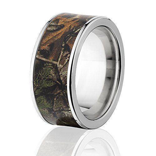 RealTree Xtra Official Camouflage Ring, Titanium Camo Rings