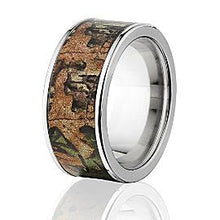 RealTree Xtra Green Official Camouflage Titanium Ring, Camo Rings